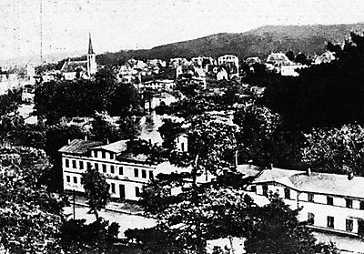Danzig-Oliva, der Geburtsort Bruno Grönings, um die Jahrhundertwende